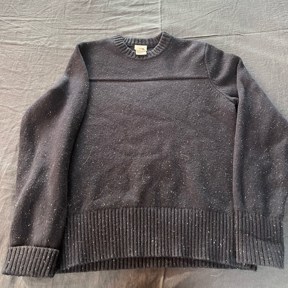 The North Face Men's Crewneck Sweater in Navy Speckle
